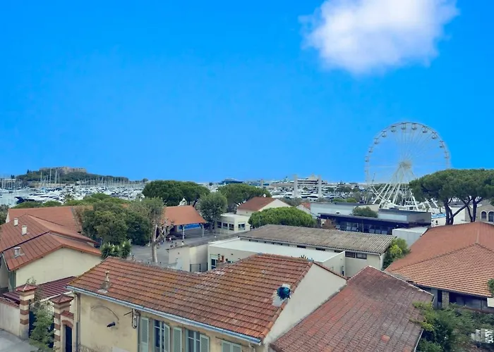 Moderne - Lumineux - Vue Port * 昂蒂布